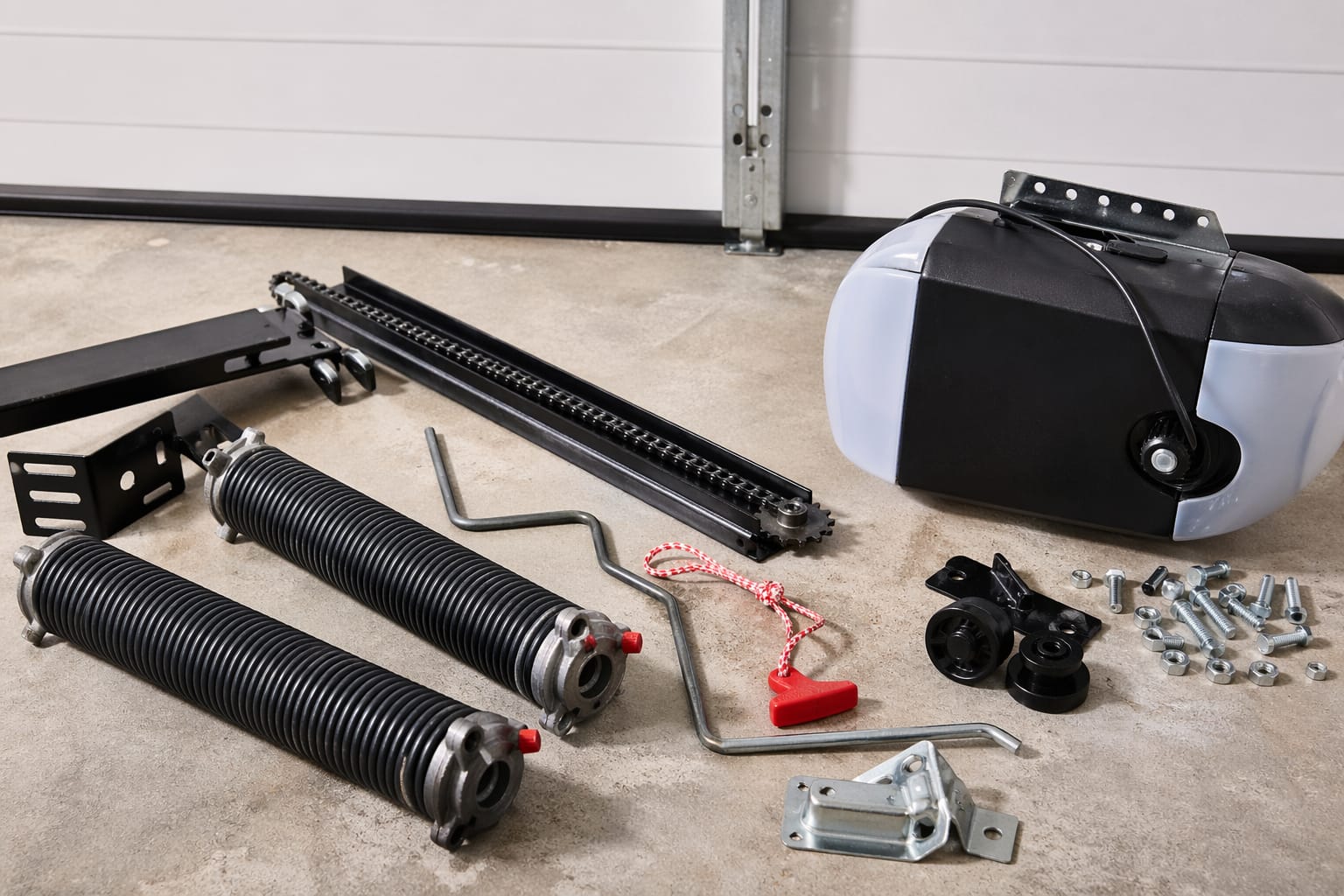 Garage door repair tools