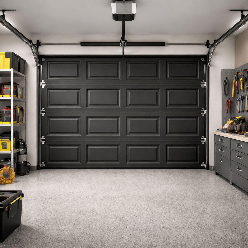 Garage door exterior